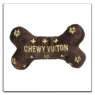 Chewy Vuiton Bone Toy