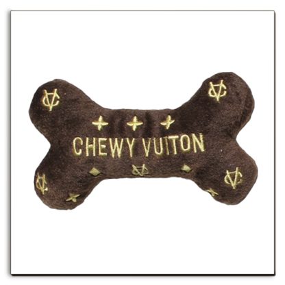 Chewy Vuiton Bone Toy