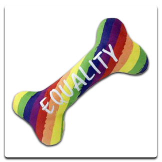 Equality Bone Dog Toy